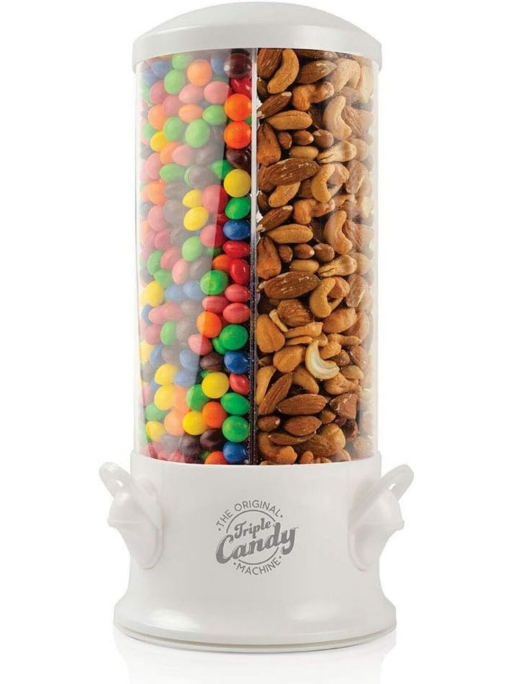 Triple Candy & Nut Dispenser Machine - Fun Treats for Parties & Events - New!